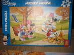Puzzel Disney, Mickey Mouse en andere , 260 stukken, Enlèvement ou Envoi, Plus de 50 pièces, Comme neuf, 4 à 6 ans