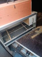 Kweekkooi + nestblok, Dieren en Toebehoren, Vogels | Hokken en Kooien, Ophalen, Zo goed als nieuw, Aluminium