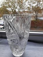 Magnif vase en cristal. Hauteur 25cm.Encolure 13cm., Comme neuf, Enlèvement ou Envoi