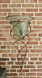 Plantenhanger met glazen stolp, Tuin en Terras, Ophalen of Verzenden, Zo goed als nieuw