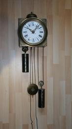 Vintage wandklok met slinger en gewichten, Huis en Inrichting, Ophalen, Zo goed als nieuw, Analoog, Wandklok