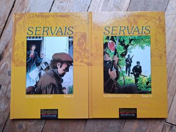 SERVAIS LA MEMOIRE DES ARBRES TOMES 1 ET 2 TBE TOUS EO beschikbaar voor biedingen