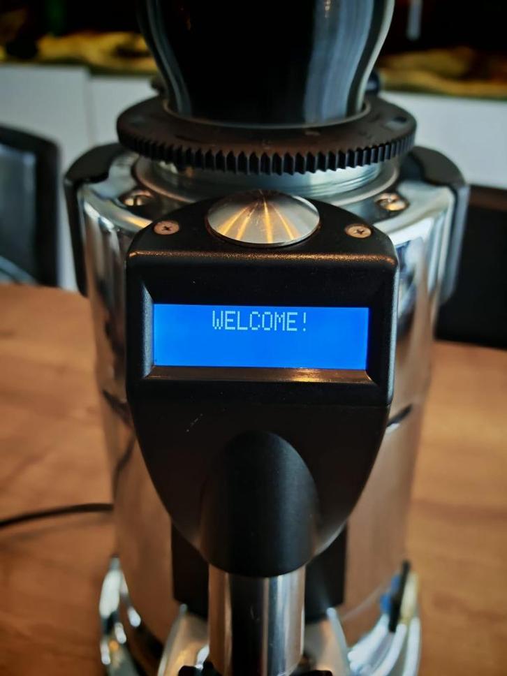 Macap MXD xtreme: 75mm vlak, titanium /single dose !!, Elektronische apparatuur, Koffiemachine-accessoires, Gebruikt, Ophalen of Verzenden