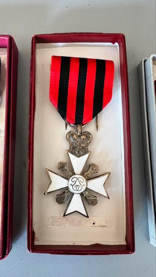 Set van 3 Belgische medailles / onderscheidingen, Verzamelen, Militaria | Algemeen, Overige soorten, Lintje, Medaille of Wings