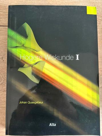 Johan Quaegebeur - Hogere wiskunde I beschikbaar voor biedingen