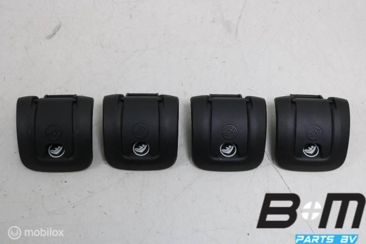 Set isofix kappen Audi Q5 8R 8R0887233, Auto-onderdelen, Interieur en Bekleding, Gebruikt