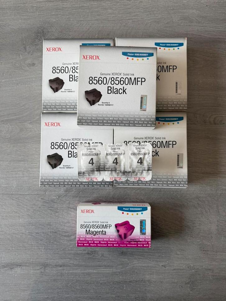 Xerox Phaser 8560, encre solide, Informatique & Logiciels, Fournitures d'imprimante, Comme neuf, Enlèvement ou Envoi
