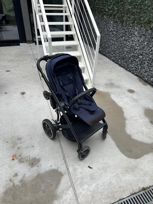 Cybex balios S luxe zwart marineblauw, Kinderen en Baby's, Kinderwagens en Combinaties, Gebruikt, Combiwagen, Overige merken, Met reiswieg