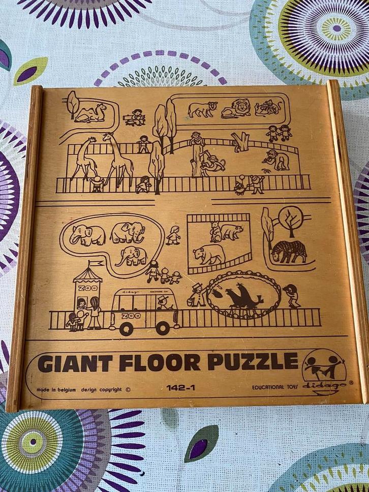 DIDAGO Ancien puzzle (4) en bois, Enfants & Bébés, Jouets | Puzzles pour enfants, Comme neuf, Enlèvement ou Envoi