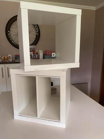 2 x cubes de kallax, Enlèvement, Utilisé