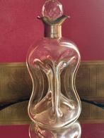Antieke decanter met zilveren top,  Birmingham, Enlèvement ou Envoi, Argent