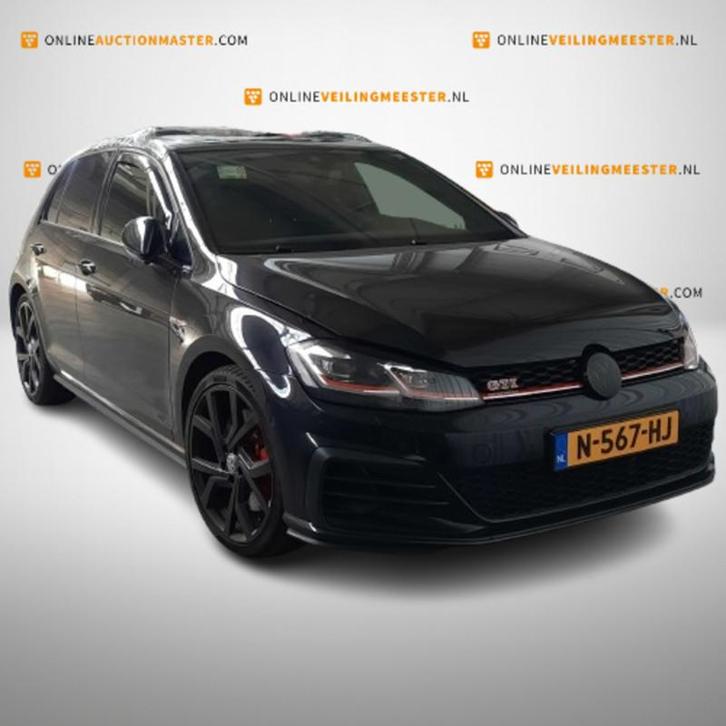 Personenauto Volkswagen, Golf GTI, zwart bouwjaar 2017, Auto's, Volkswagen, Bedrijf, Golf, ABS, Adaptive Cruise Control, Airbags