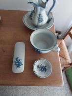 slaapkamerset blauw  wit, Antiek en Kunst, Ophalen