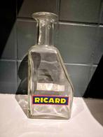 Oude glazen karaf Ricard in nieuwstaat, Verzamelen, Merken en Reclamevoorwerpen, Ophalen, Zo goed als nieuw