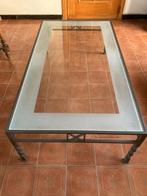 Salontafel in glas ( zo vlug mogelijk weg te doen ), 100 à 150 cm, Moins de 50 cm, Verre, Enlèvement