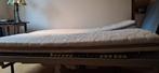 electrisch verstelbaar bed 1.80m x 2 m, Ophalen, Moderne stijl , overal combineerbaar., Bruin, Tweepersoons