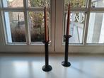 kandelaar zwart, Huis en Inrichting, Overige Huis en Inrichting, Ophalen, Zo goed als nieuw