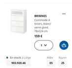 Commode « Brimnes#, Maison & Meubles, 3 ou 4 tiroirs, Neuf