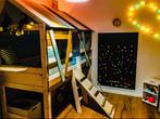 Kidsroom Lifetime huisjesbed boomhutbed, Huis en Inrichting, Slaapkamer | Bedden, 90 cm, Eenpersoons, Zo goed als nieuw, Hout