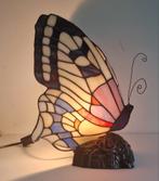 Vlinder in Tiffany-stijl, Huis en Inrichting, Lampen | Wandlampen, Ophalen of Verzenden, Zo goed als nieuw