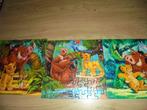 kinder complete lion king puzzel 3 in 1, Ophalen of Verzenden, 10 tot 50 stukjes, Gebruikt, 2 tot 4 jaar