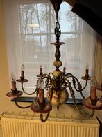 Elegante antieke luster van porselein, Antiek en Kunst, Ophalen