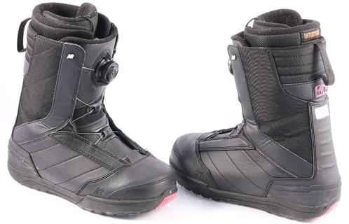 42 42,5 43 44 44,5 EU snowboardschoenen K2 RAIDER BOA, Black, Sport en Fitness, Snowboarden, Gebruikt, Schoenen, Verzenden