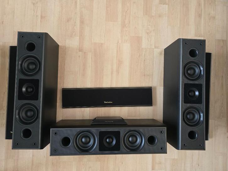 TECHNICS SB-LV500+SB-C500, TV, Hi-fi & Vidéo, Enceintes, Comme neuf, Ensemble Surround sans Subwoofer, Enlèvement