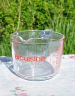 mesureur verre arcuisine L/ML 1litre, Kom(men), Glas, Ophalen of Verzenden, Zo goed als nieuw