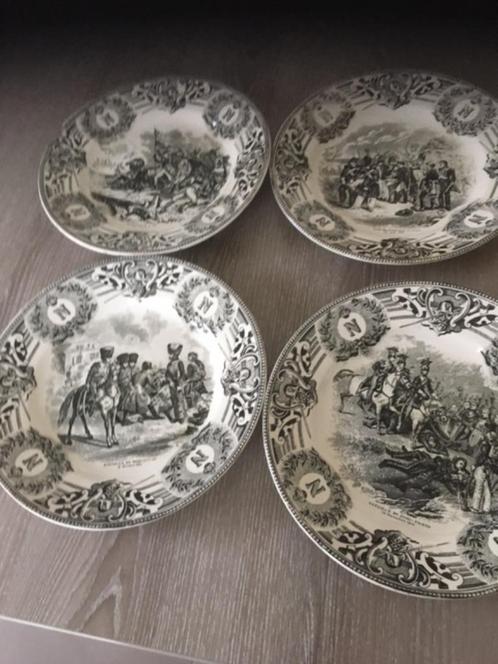 sierborden (veldslagen ) BOCH LA LOUVIERE, Antiek en Kunst, Curiosa en Brocante, Ophalen