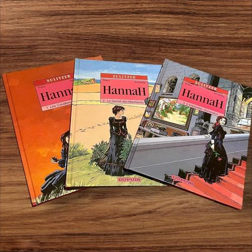 BD Hannah série complète des 3 numéros en EO, Livres, BD, Comme neuf, Série complète ou Série, Enlèvement ou Envoi