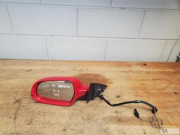 Audi A5 sportback 2007 - 2012 spiegel links 8 draden rood beschikbaar voor biedingen