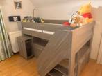 Lit mezzanine avec bureau et rangements, Enlèvement, Comme neuf, Lit mezzanine