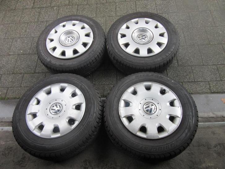 Winter set  VW / Audi/Seat/Skoda + 195/65R15, Auto-onderdelen, Banden en Velgen, Band(en), 15 inch, 195 mm, Personenwagen, Ophalen
