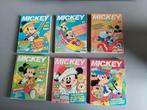 Mickey Poche 151 - 153 - 157 - 159 - 163 et 166, Livres, Utilisé, Enlèvement ou Envoi, Série complète ou Série