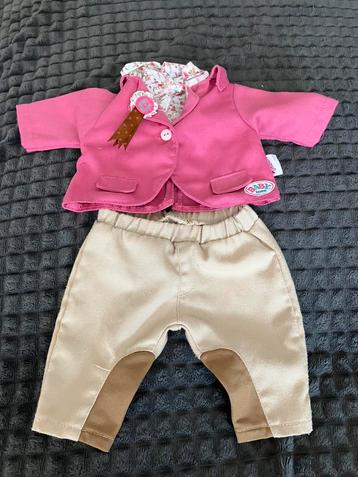 Tenue  concours  equitation : baby born zapf creation, Enlèvement ou Envoi