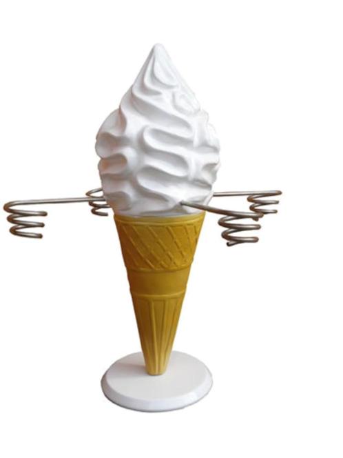 Comptoir carrousel à crème glacée 35 cm - carrousel à glaces, Collections, Marques & Objets publicitaires, Neuf, Enlèvement