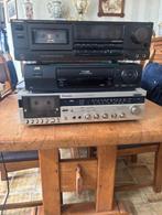 platenspeler+cassettespeler en radio, Ophalen, Gebruikt