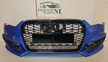 Voorbumper Audi A6 C7 4G Facelift S6 Origineel 4xPDC KLS FL beschikbaar voor biedingen