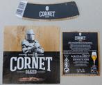 Etiquette bière Cornet Oaked brasserie De Hoorn (8d4), Utilisé, Enlèvement ou Envoi