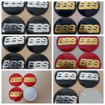 4x Bbs stickers /logo's 》56 mm
