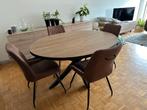 Eettafel + 4 stoelen (merk: Avalox), Nieuw, Ophalen