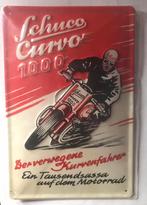 Schuco Curvo 1000 panneau publicitaire moto métal, Collections, Enlèvement ou Envoi