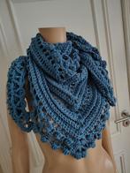 Handgemaakte sjaal omslagdoek kabel gehaakt, Envoi, Écharpe