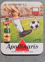 Bierviltje Apollinaris R. Antwerp F.C, Collections, Marques de bière, Comme neuf, Enlèvement ou Envoi
