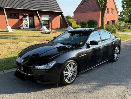 Maserati Ghibli 3.0 Bi-Turbo 275 pk, Auto's, Maserati, Particulier, Ghibli, Bluetooth, Diesel, Automaat, Zwart, Zwart, Ophalen