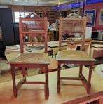 Twee Mechelse antieke stoelen in eik, Antiek en Kunst, Ophalen