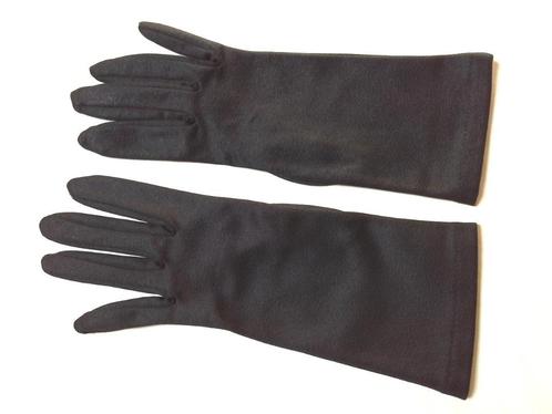 Gants noirs vintage à fine doublure chaude - Taille 6.5 - 7, Kleding | Dames, Mutsen, Sjaals en Handschoenen, Gedragen, Handschoenen