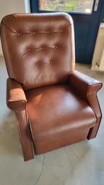 Oude relax zetel bruin, Enlèvement, Utilisé, Une personne, Synthétique