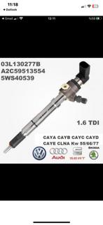 Vw Audi Seat Skoda Injector 1.6 TDI Motor 03L130277B, Enlèvement ou Envoi